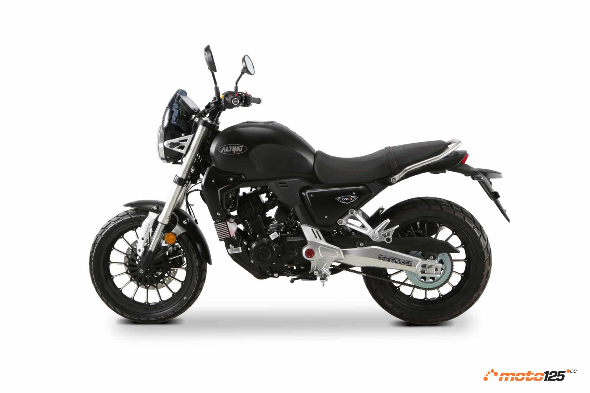 Orcal Altimo 125 negra 3/4