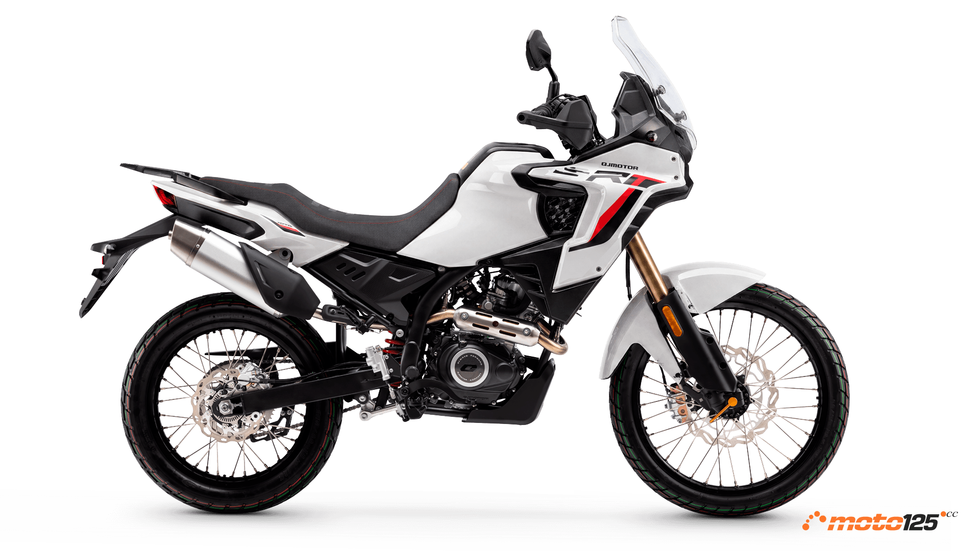 QJ Motor SRT 125DX blanco