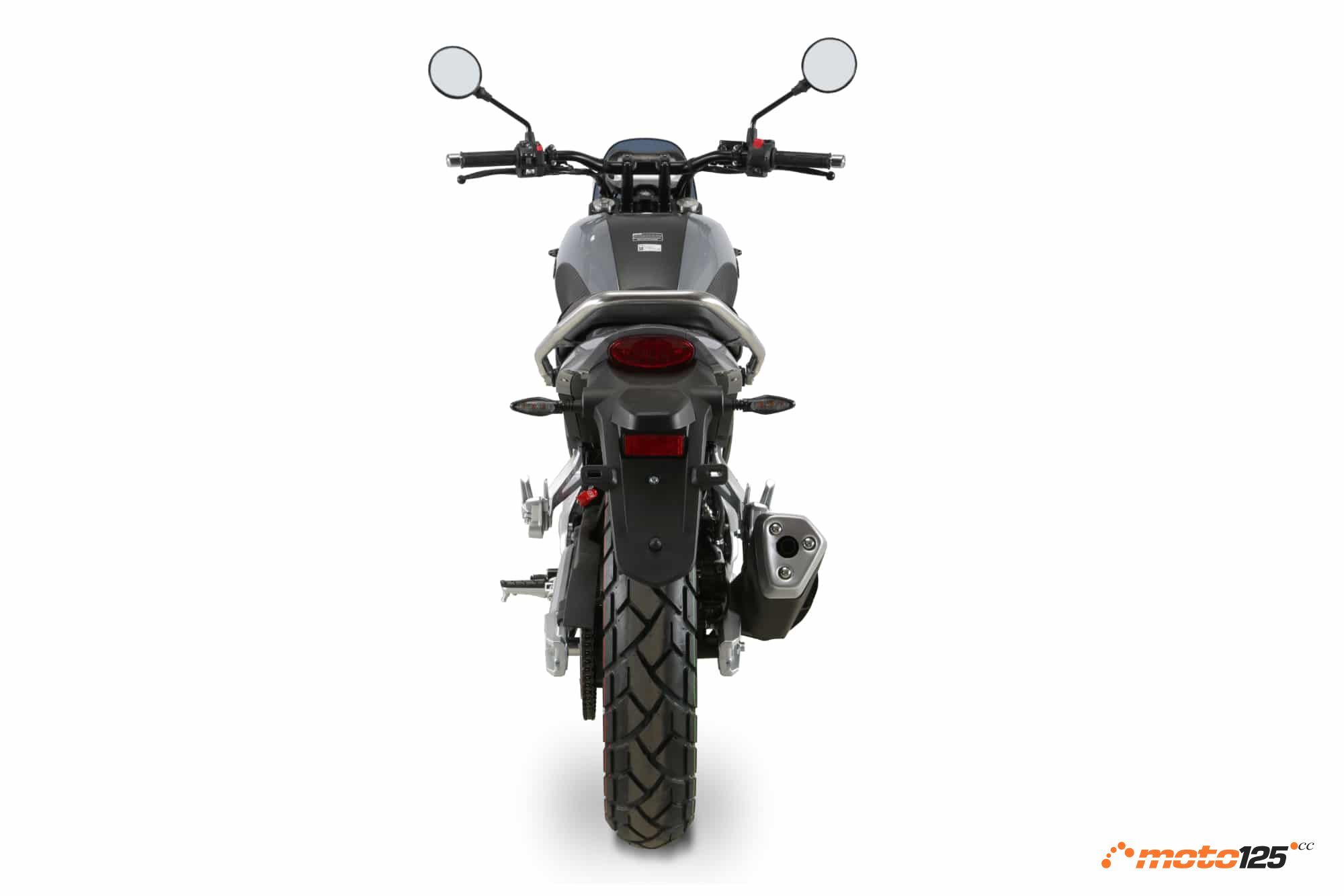 Orcal Altimo 125 gris detalle