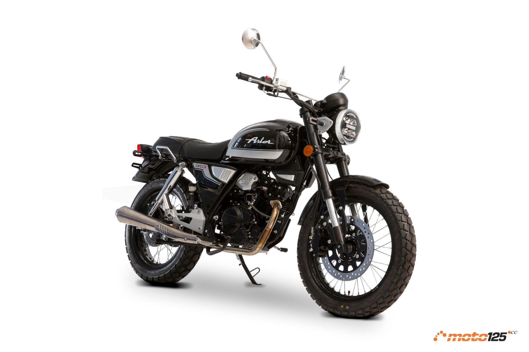 Orcal Astor 3 negra detalle