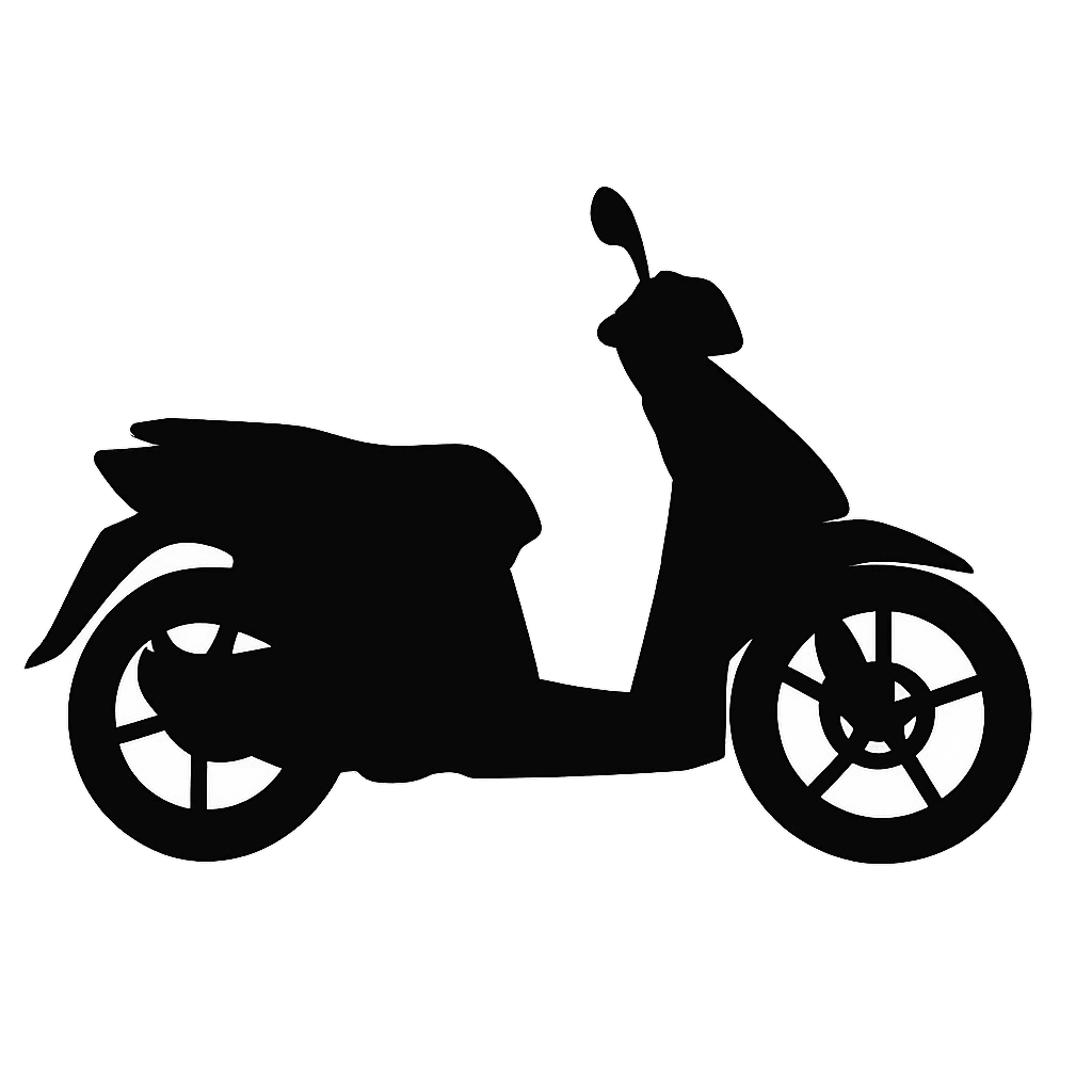 Scooter rueda alta