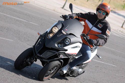 Gilera Fuoco 500 ie LT - Golpe de calor