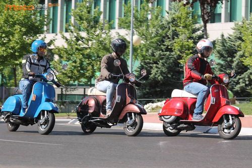 3 Scooter Clásicos - LML Automatica/LML Star 4/Vespa PX