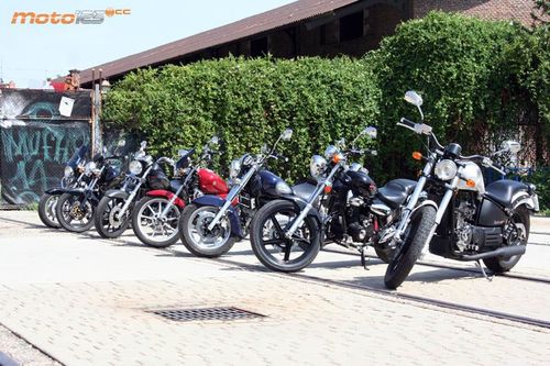 7 customs 125 - Daelim Daystar/Hyosung Aquila/Keeway Superlight/Kymco Zing/Leonart Daytona/MH Street/Yamaha YBR