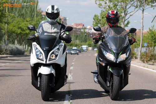 Cara a Cara - Kawasaki J125 vs. Kymco SuperDink 125i