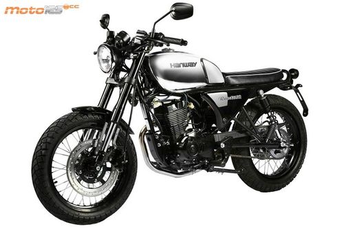 Hanway Raw SR Chrome 125 - Llega la Café Racer más radical