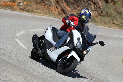 Primer contacto - Sym Cruisym 125