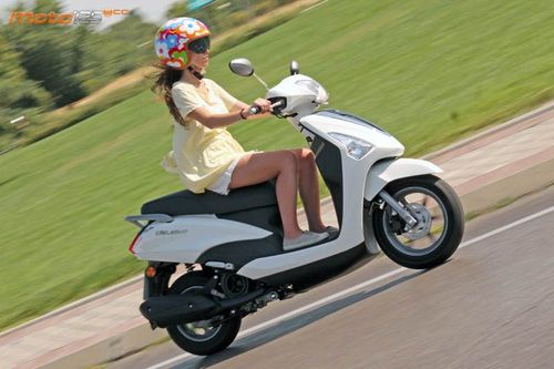 Yamaha D’elight 125 - Al fondo hay sitio