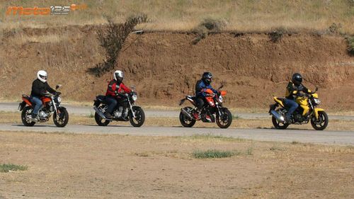 Comparativa - Naked 125: Roadwin/Duke/MH7 LC/Wolf