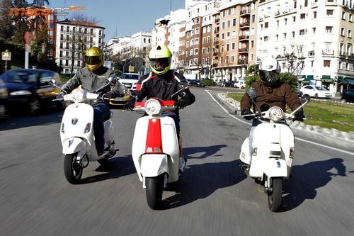 Comparativa - Scooters de chapa estampada: Lambretta/LML/Vespa