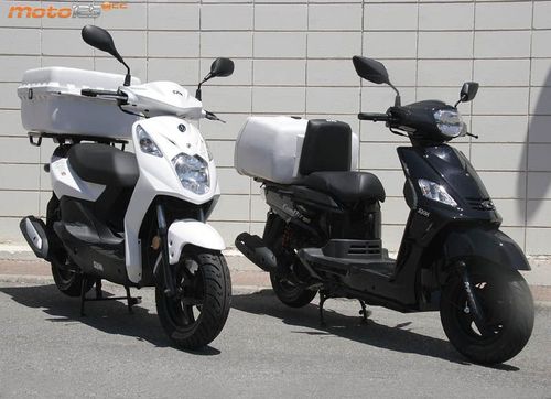 SYM X-Pro y Combiz 125 - Se lo cargan todo