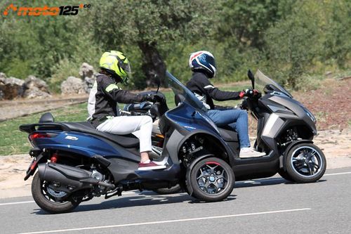 Comparativa - Peugeot Metropolis 400 SW vs. Piaggio MP3 400 HPE