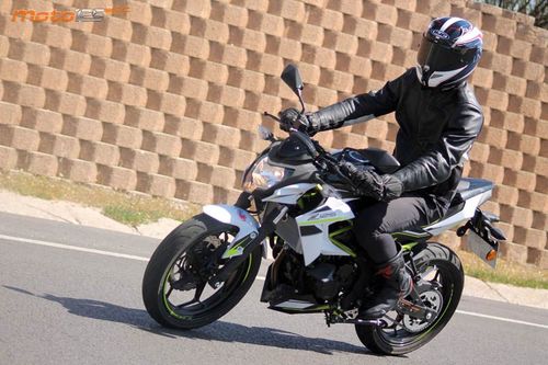 Kawasaki Z125 - Verde y madura