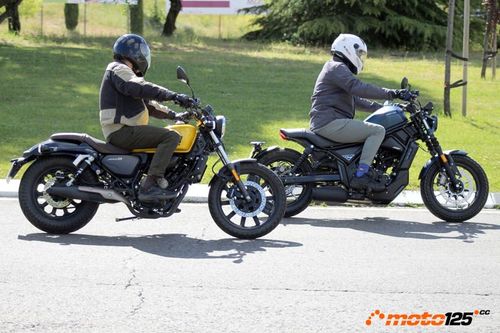Prueba comparativa - QJ Motor SRV 125 vs. Zontes C125