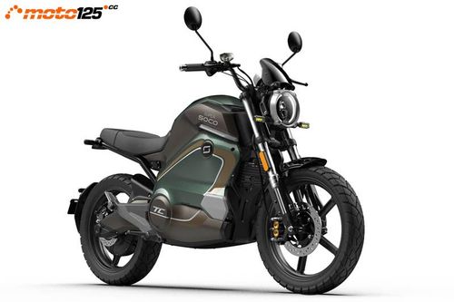 Super Soco TC Wanderer - Scrambler clásica Hi-Tech
