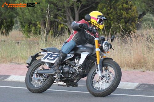 Fantic Caballero Flat Track 125 - Fuerza bruta